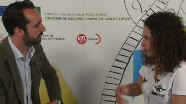 Entrevista a @TheSuperDriver, empresa ganadora #premiosAE Categoría CREA por #Jaén. #emprendesur15