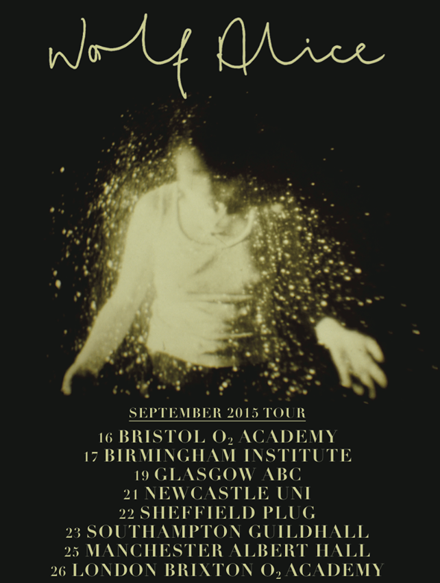 BritBoxOffice's tweet photo. #WolfAlice announce biggest tour to date, for September 2015 Tickets £14+ 10am Friday from - http://t.co/vuyR5AmgG9 http://t.co/hoPhtcp66F