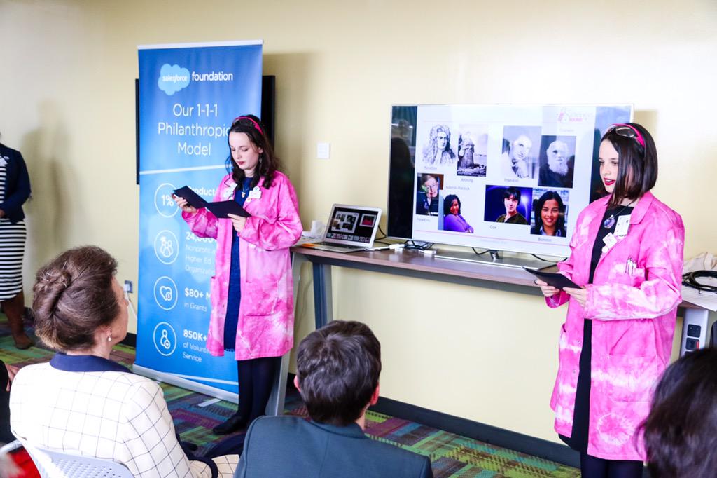 RDElements's tweet image. It was a pleasure taking photos of HRH Princess Anne for the @Stemettes Outbox Incubator launch event