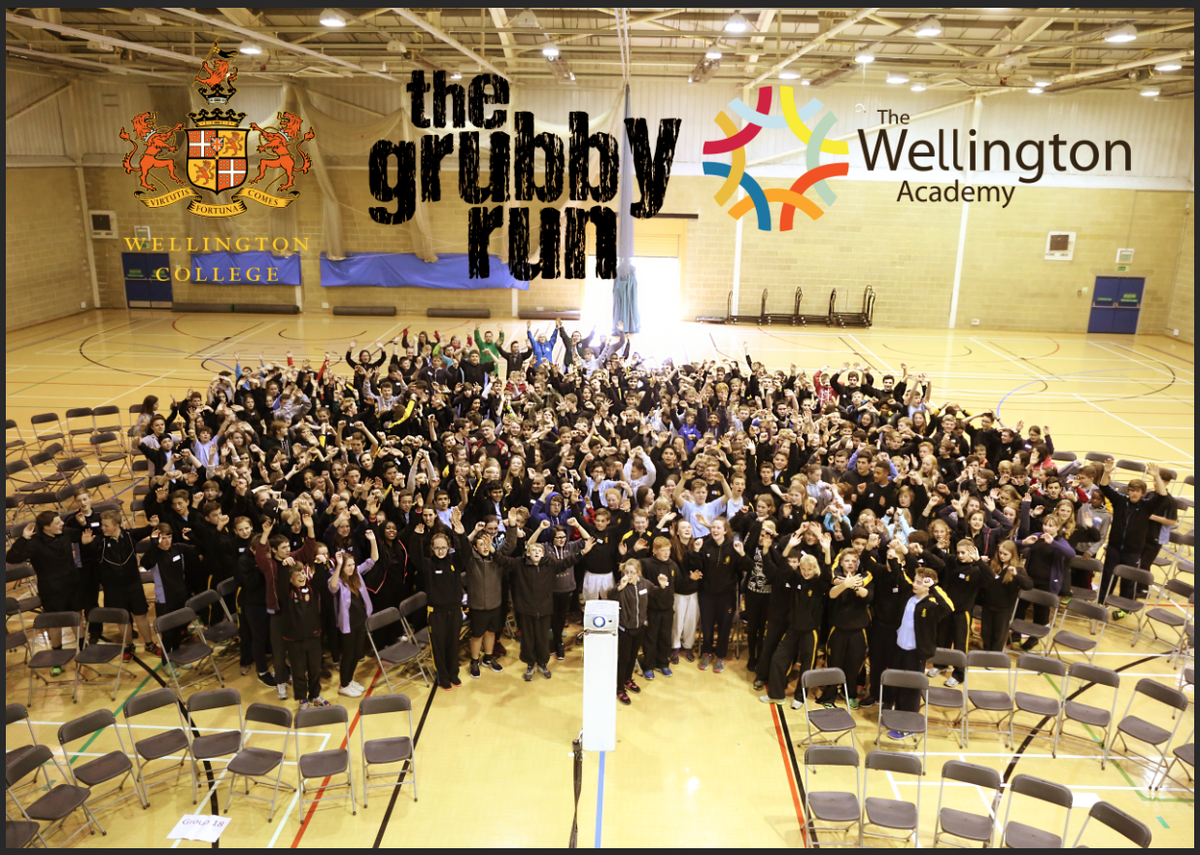 WellingtonUK's tweet photo. We are getting ready for the #GrubbyRun @wellingtonacad http://t.co/rC67cTNUfl
