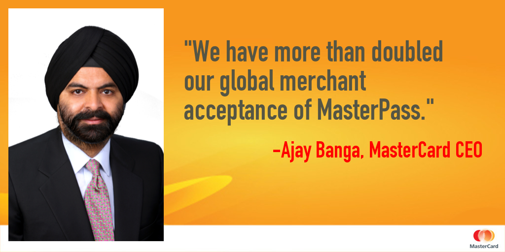 MastercardNews's tweet photo. #MasterCard CEO Ajay Banga on what's driving first-quarter financial results http://t.co/GTqNxgCb6D