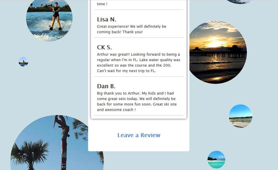 Have you enjoyed the time you spent with us ? You can now leave a #review on edenskilake.com ! #waterski