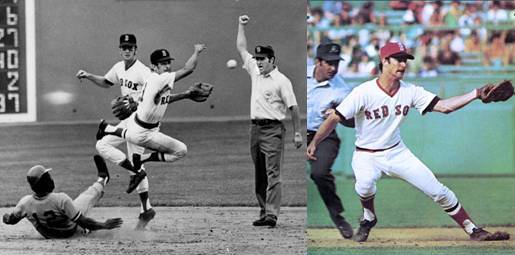 Happy Birthday to HOFer Luis Aparicio,10x AS, 9xGG & Rick Burleson, 4x AS, \79GG    