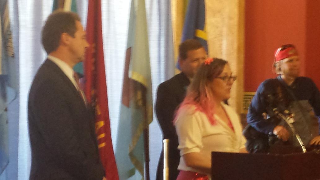 MTOrgProject's tweet photo. Stephanie Wallace of Troy. "I had a story, and that story mattered." #mtleg #ClosedGap #HELPAct #history http://t.co/zN7Jk7n1Ap