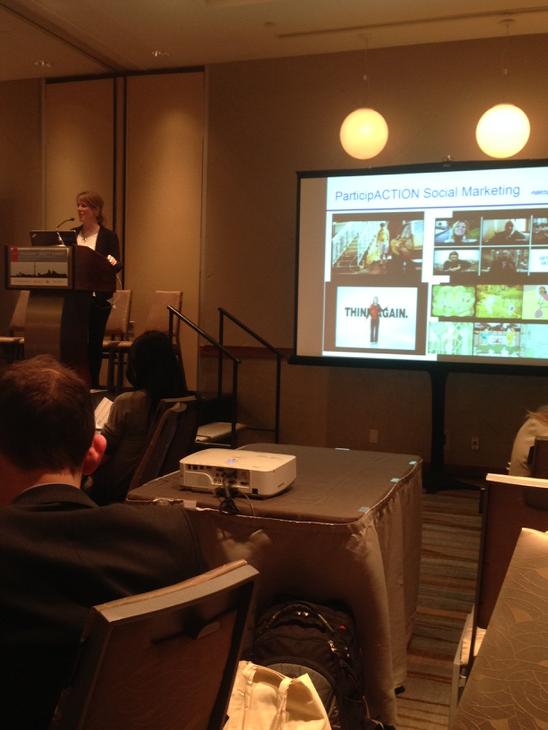 RonSoreanu's tweet image. @ParticipACTION @RachelShantz on the power of social marketing to achieve behavioural change. #MakeRoomForPlay