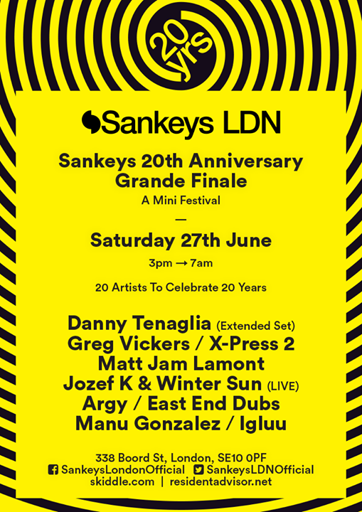 ManuGonzalez's tweet photo. #London im back at @studio338 @SankeysLondon 27 June :: @ibzent @UKClubNews @IbizaClubNews @DannyTenagliaDJ http://t.co/9A0lGZEbjx