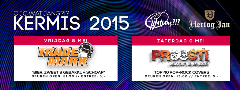 Volgende week is het zover: 2 dagen feest met Proost en Trade Mark!
Alle info ➜ bit.ly/Kermis2015 #Kermis #oirlo
