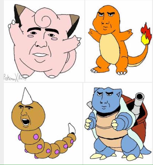 nae754's tweet photo. @heynickthompson I got bored at work and googled Nicolas Cage Pokemon and was not disappointed. Here's a few examples http://t.co/h7HK7kkQoD