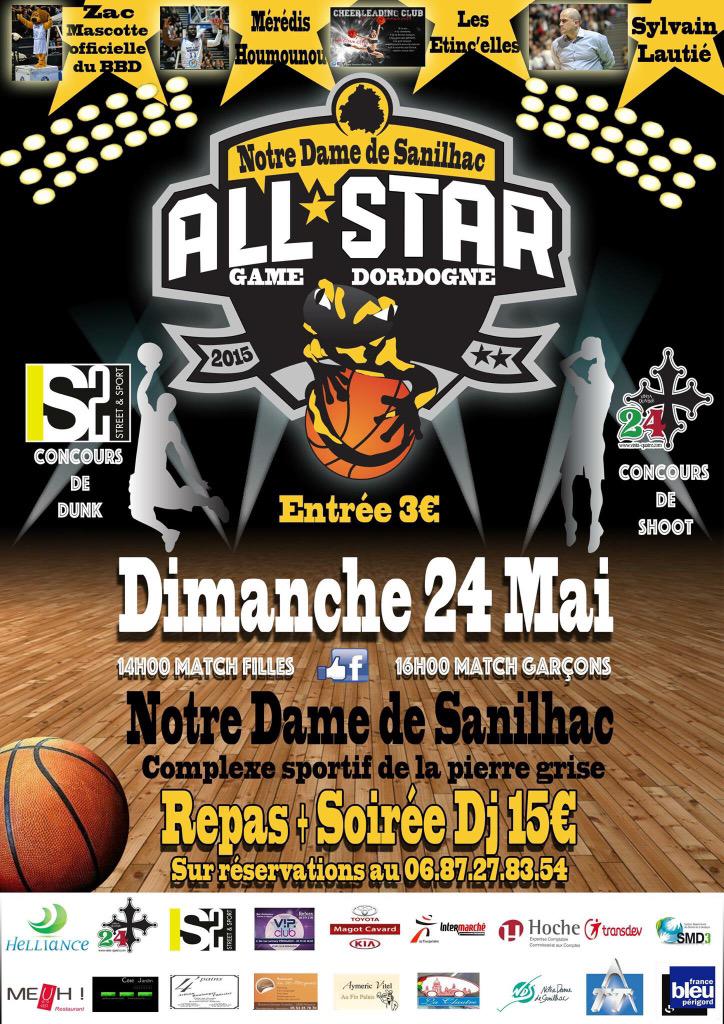 AllStarGame024's tweet photo. Affiche officielle #ASG24 http://t.co/Q0GAxfac17