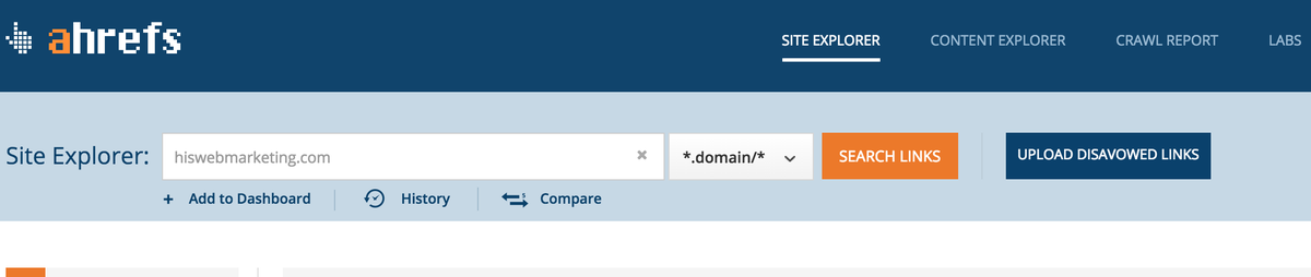 Marie_Haynes's tweet image. Nice! Now ahrefs allows you to upload your disavowed links. H/T @YairSpolter