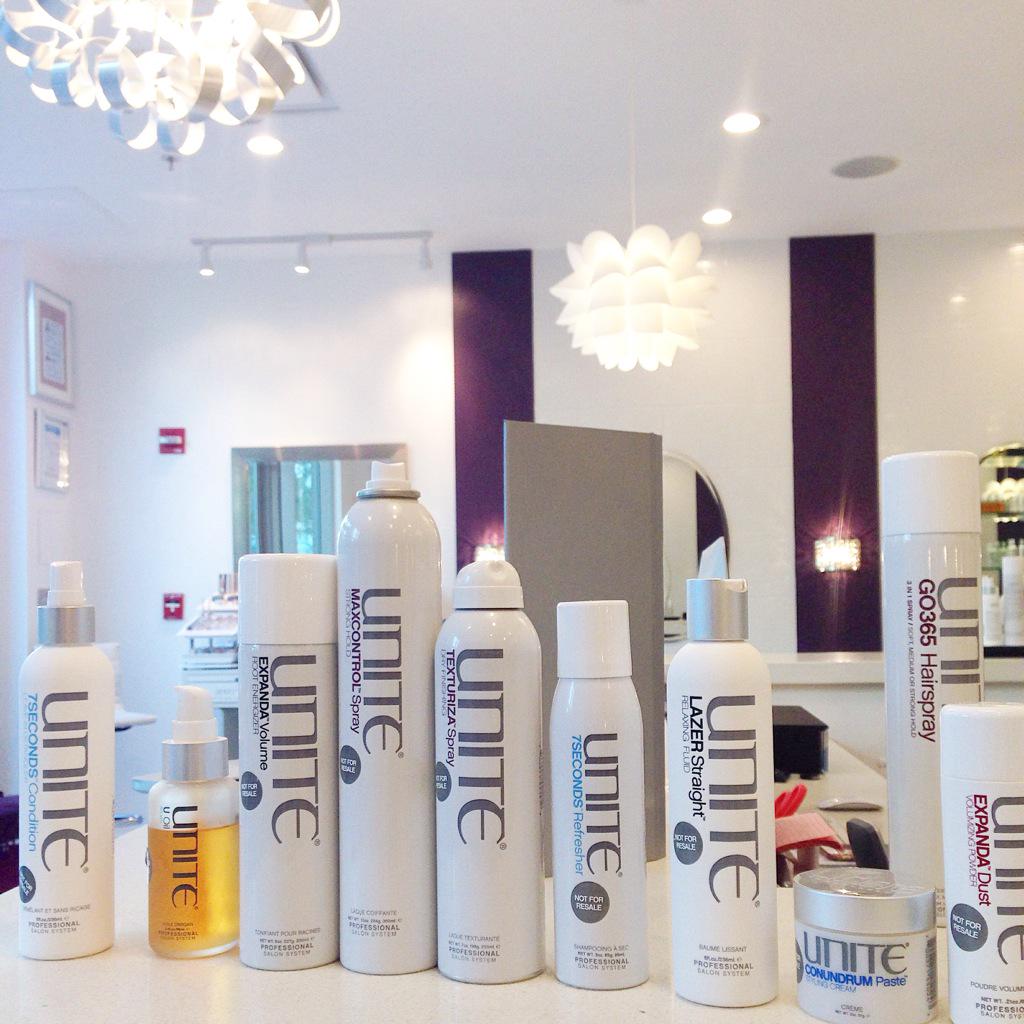 theposhkc's tweet photo. Learning more about the incredible products from @UNITEHAIR! Which is your favorite? #PoshKC http://t.co/K0vFcOiQ0J