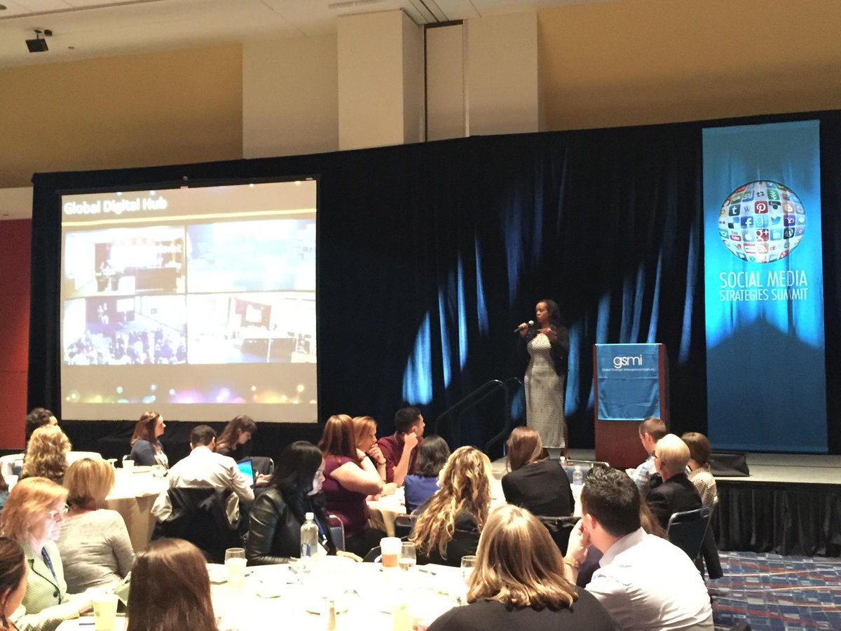 SMS_summit's tweet photo. Opening keynote at #smssummit - @heidi_mcsista of McDonald's takes the stage to discuss crisis management! http://t.co/7hHmL3UDqj