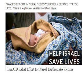 OpenDorMedia's tweet photo. Once again #Israel leading the world in #Nepal - help @IsraAID #earthquake relief effort 
http://t.co/ArOTrmZg6U http://t.co/hZBu9cgbzp