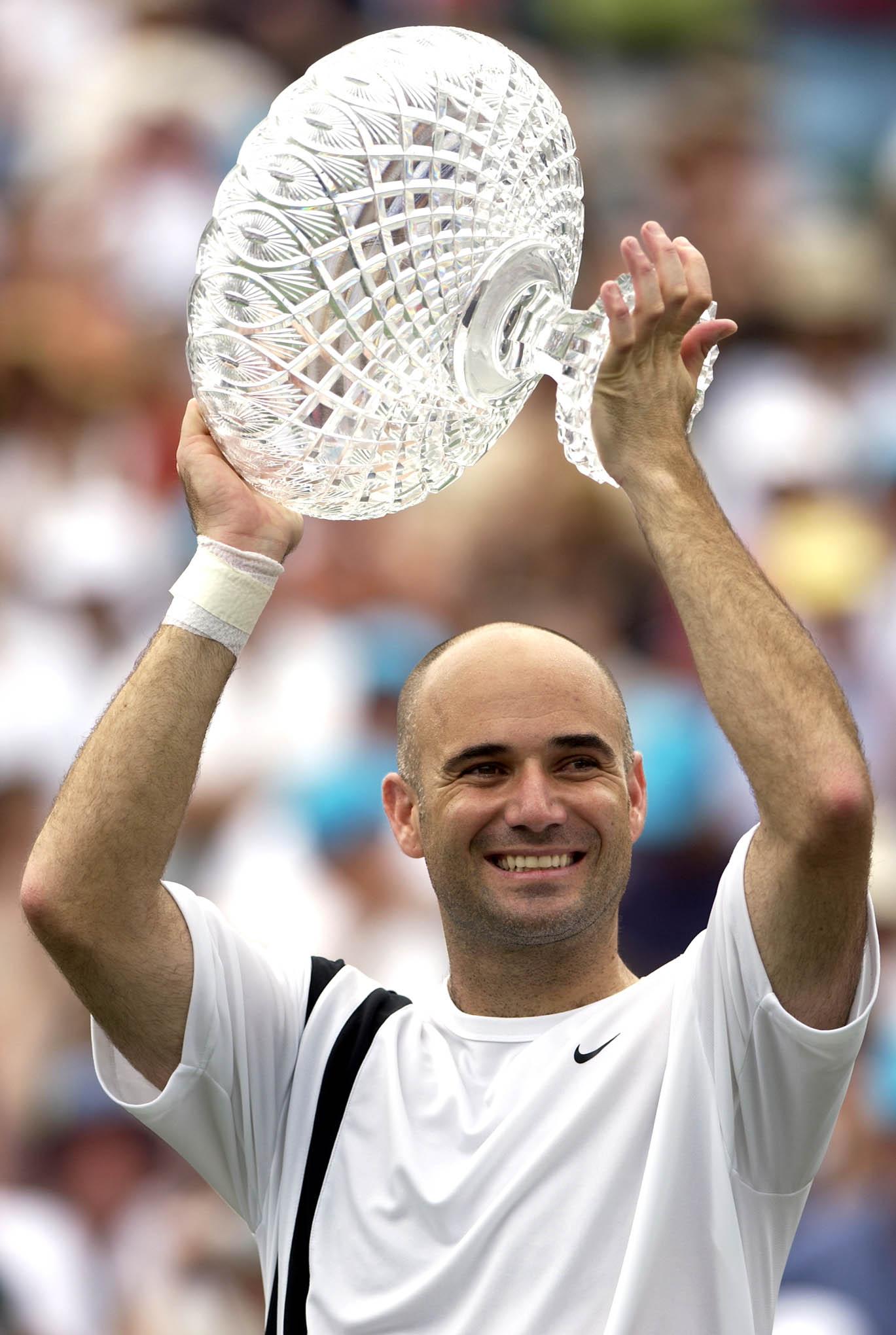 Happy Birthday to the man with most (6) titles, Andre Agassi! if you saw this live in action. 