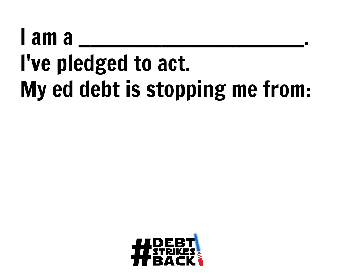 HigherEdNotDebt tweet picture