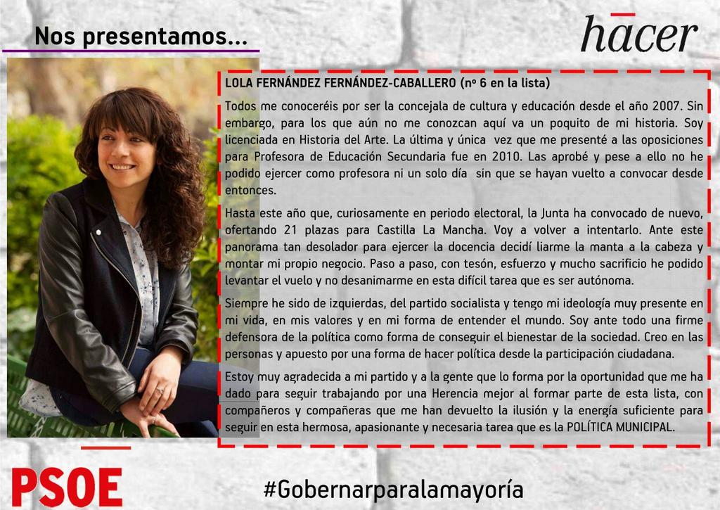 SergioGNC's tweet photo. Compañera y amiga con la que he trabajado codo con codo estos 4 años...hoy presentamos a @fernnLola http://t.co/iuJR4j7tb6