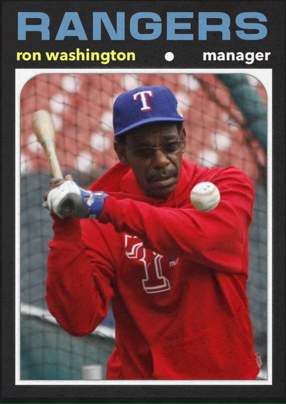 Happy 63rd birthday to Ron Washington, most successful Rangers manager. 