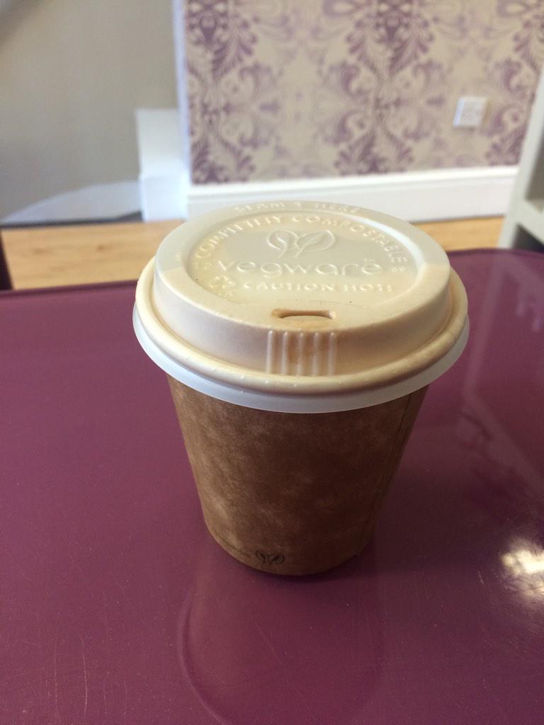 First ever coffee today in form of a mocha from our neighbours <a href="/Colonna_Smalls/">Colonna and Smalls</a>