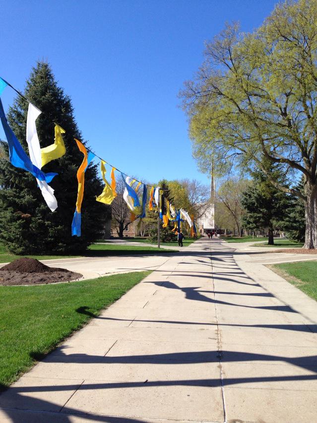 gustavus's tweet photo. The 35th annual MAYDAY! Peace Conference will begin in moments! http://t.co/BG0OSVx8Vd