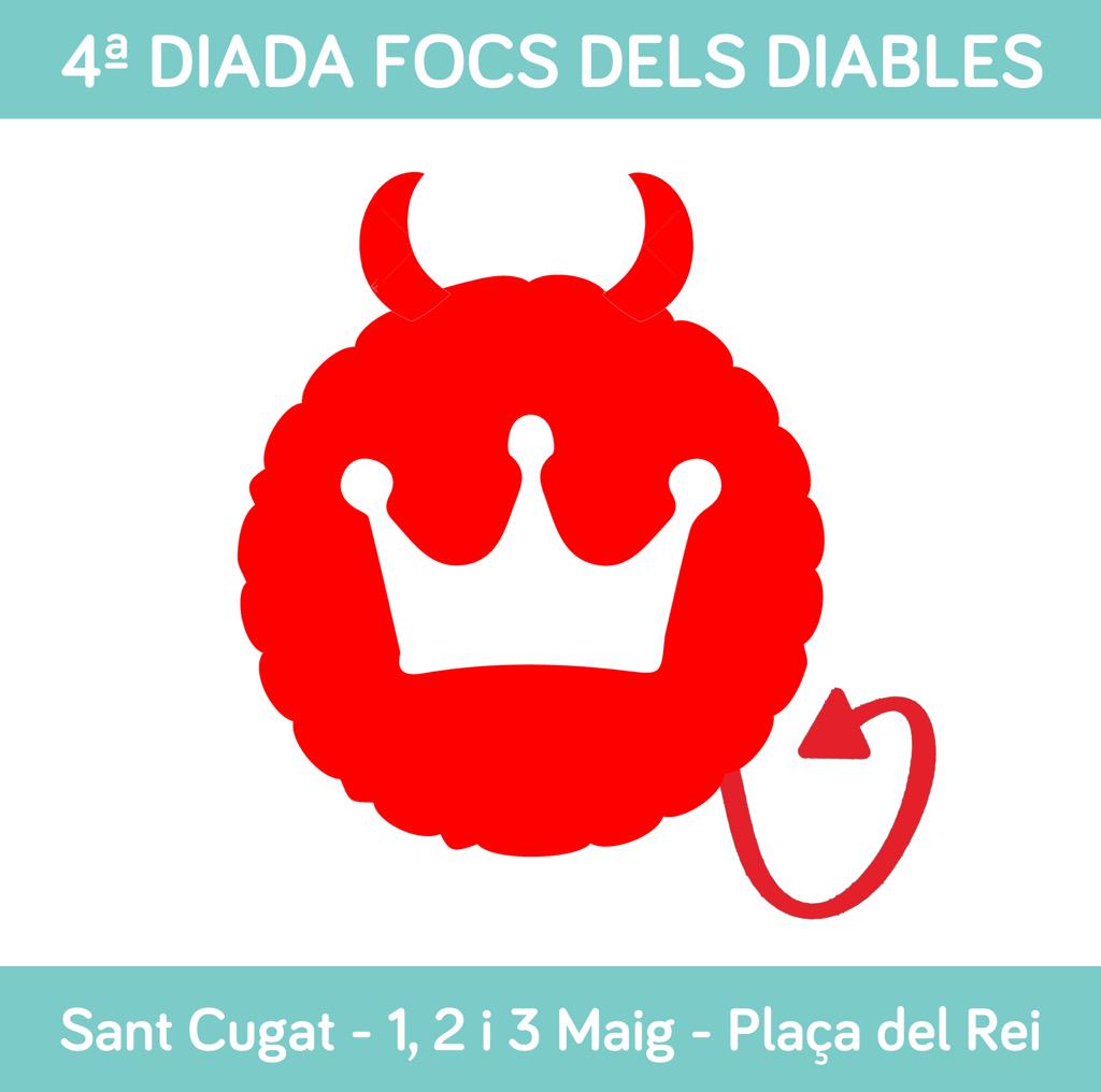 ReinaCroqueta's tweet photo. Vine aquest cap de setmana a #SantCugat amb els @diables_stcugat t'espera #encabronada2015 i #reinacroqueta http://t.co/NCqyXkQnqW