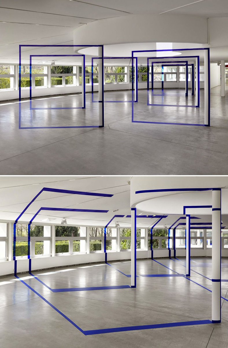 verigud's tweet photo. Large-scale #GeometricIllusions (III) in Paris by #FeliceVarini at @lavillette_ ... #StreetArt #StreetCoolStyle http://t.co/Sp8WCl0Bkg