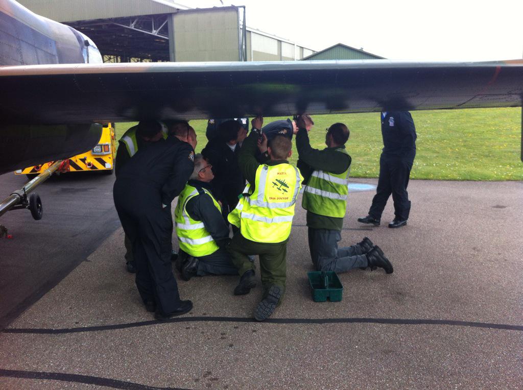 No flying today. The Lanc is poorly.  Should be feeling better tomorrow.