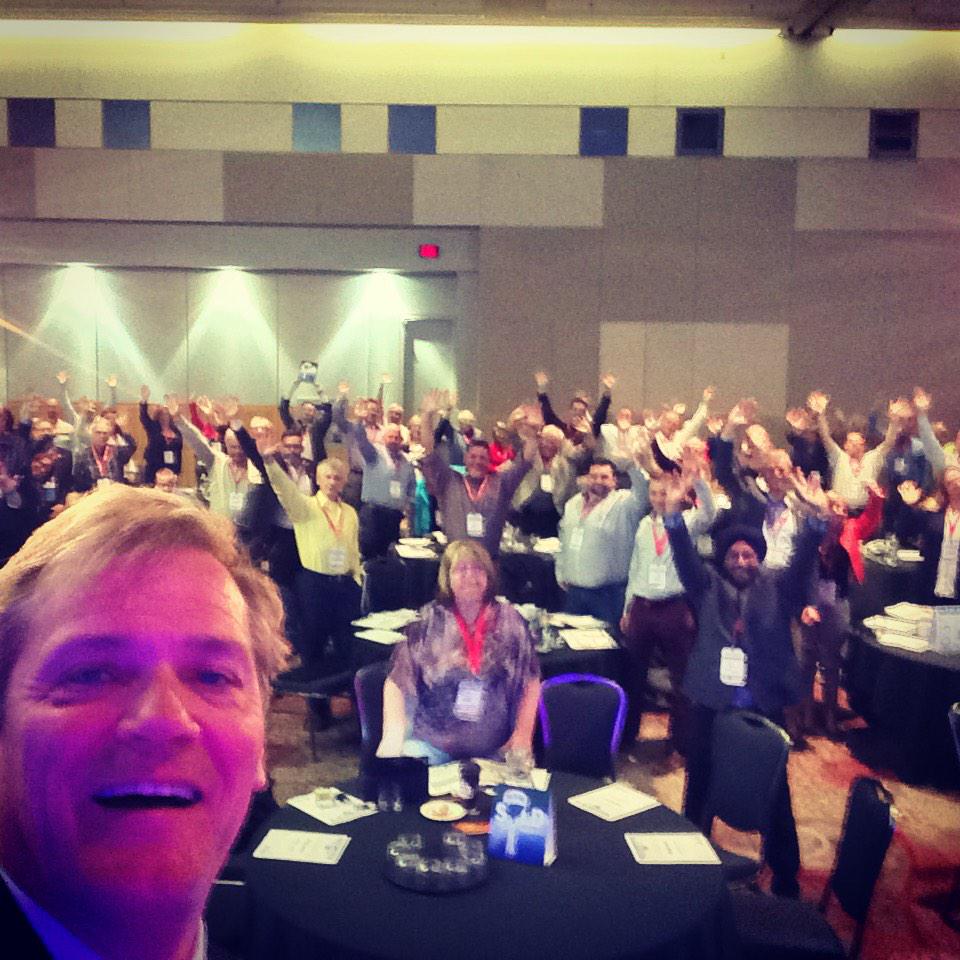 Here it is! #LdnOnt's biggest selfie taken by <a href="/davidbrownremax/">David Brown</a> at #REMAXCONNECT