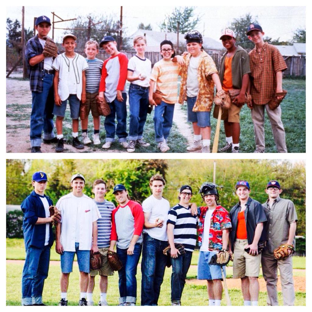 NolanHakel22's tweet photo. Baseball fans or movie lovers, the greatest transformation of all time #PXbaseball #Sandlot⚾️ http://t.co/BI8etbKqrt