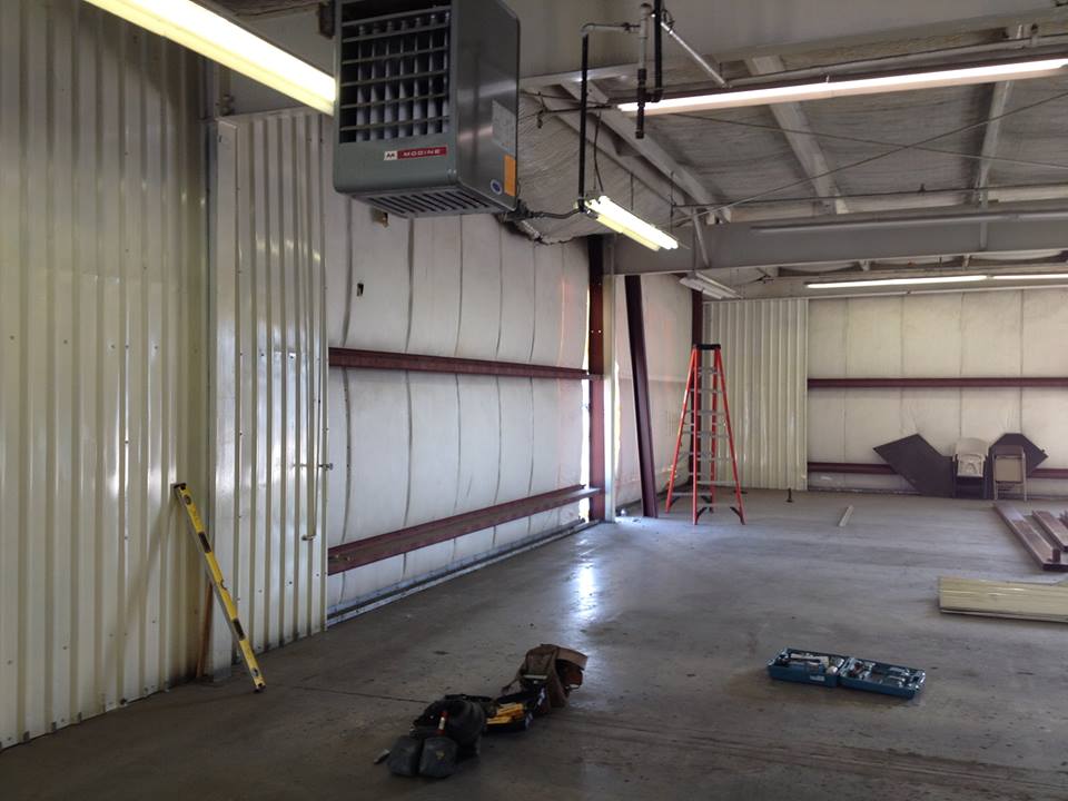 Old_Jim_Customs's tweet photo. Now THIS is a 'before and after' we're proud of! Floor's being done &amp; we're ready to cover the walls w/ awesomeness! http://t.co/TS2vh0ktxf