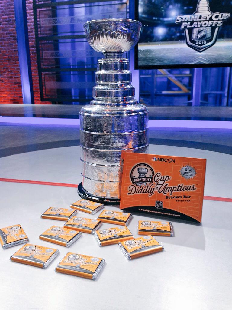 NBCSportsHockey's tweet photo. RT this and tell us why you love hockey and we might send you a Cup Diddly-Umptious #BracketBar! http://t.co/lLF4qE4W2z