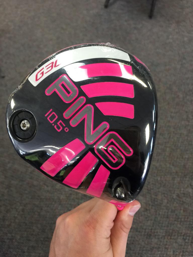 _jhahn12's tweet photo. Salute to my man @bubbawatson #G30 #Pink #BubbaDriver http://t.co/cvXYzFAkKr
