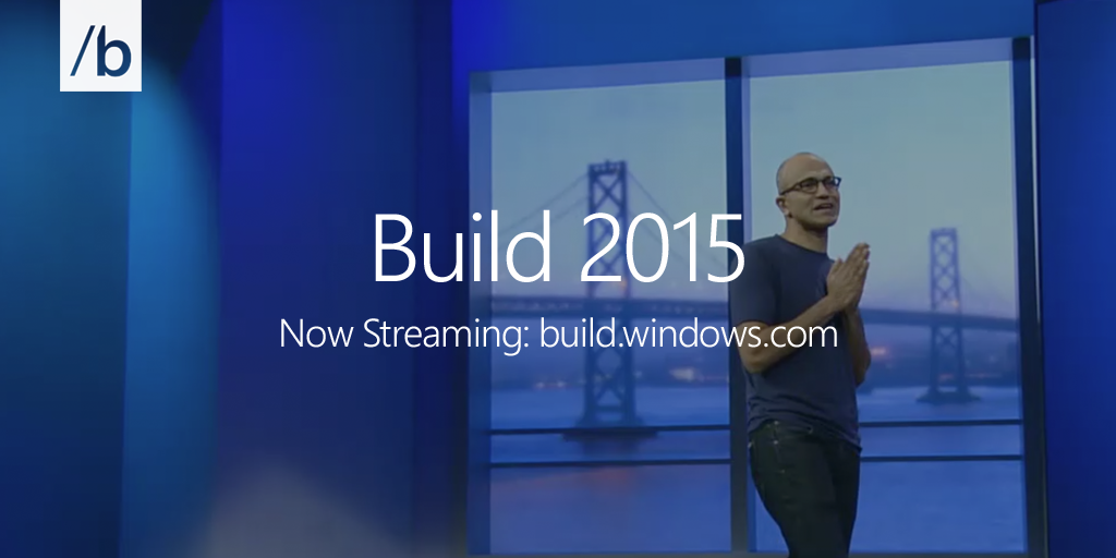 #Build2015 is now beginning. Livestream the keynote for #Windows10 updates: build.windows.com