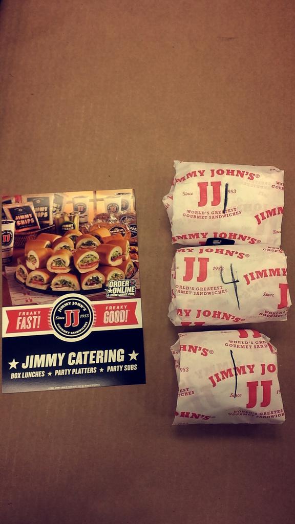 Jimmy John S On Twitter Ger Mv Enjoy Those Sample Sammies I