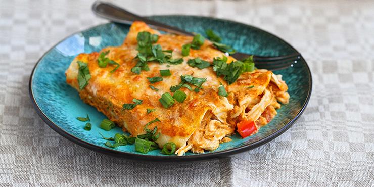 IRONMANtri's tweet photo. Fast Fuel: Pumpkin Chicken Enchiladas

http://t.co/yQjP6K1iMQ
#Recipe from @FuelYourPassion http://t.co/LVbEa3BHEU