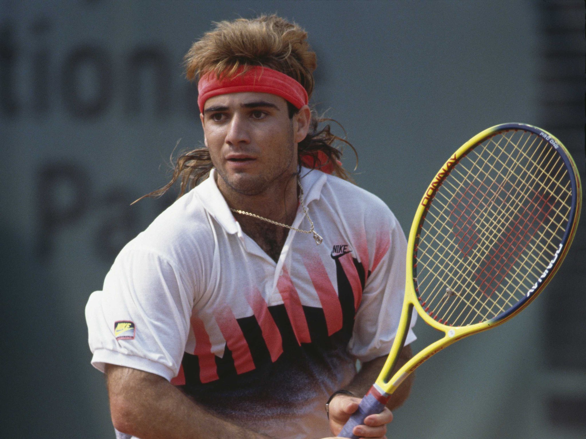 Happy 45th birthday to tennis legend Andre Agassi! 