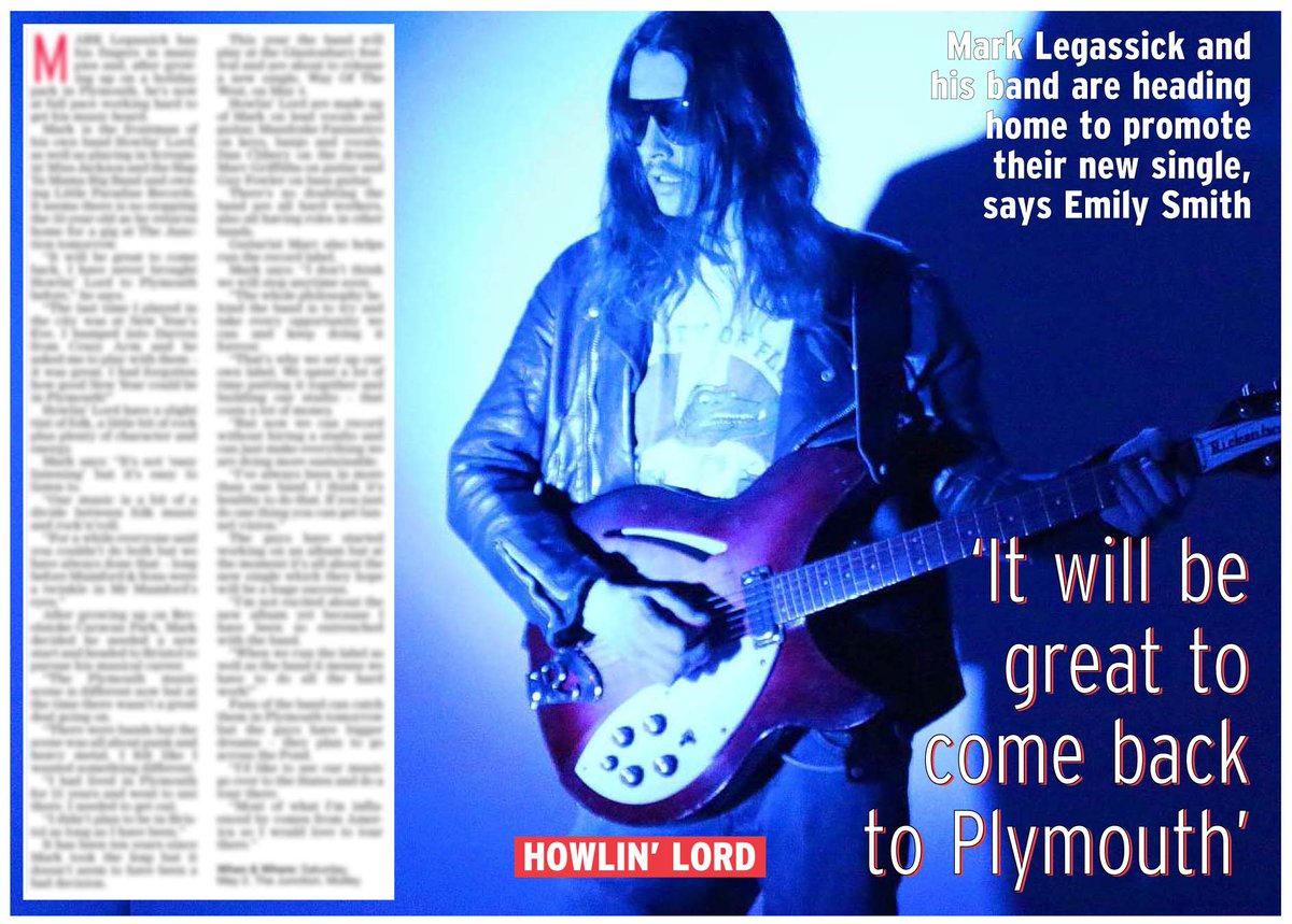 Make sure you pick up a copy of @HeraldWhatsOn on Friday to read our chat with @HowlinLord It's a proper good'un!
