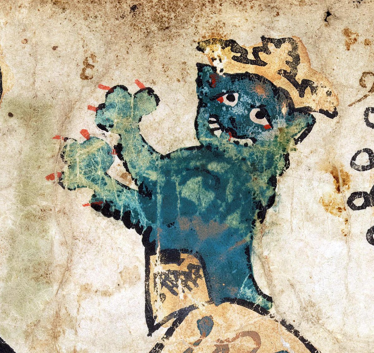 discarding_imgs's tweet photo. Kitty-crested helmet, Zürich armorial, Zürich ca. 1340 (Zürich, Schweizerisches Nationalmuseum, AG 2760, fol. 1r) http://t.co/IDZ44FH4ua