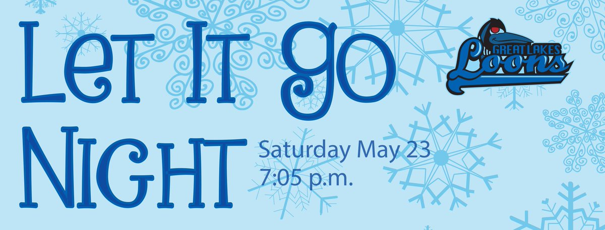 greatlakesloons's tweet photo. Join us for "Let It Go Night" at #DowDiamond on May 23! Meet and greet spots are filling fast! http://t.co/hUDe3uPgK8 http://t.co/TMHN7jqypN