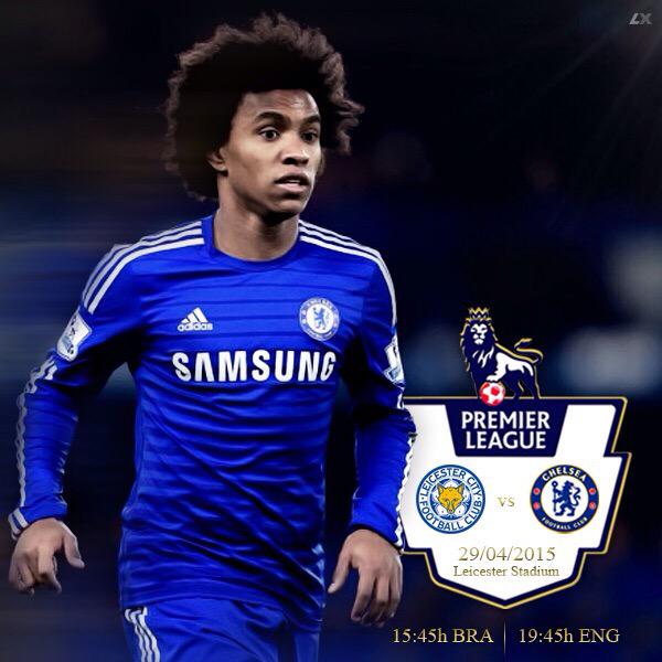 Key moment in Premier League title race! Momento decisivo na luta pelo título da Premier League! Come on Chelsea!!!