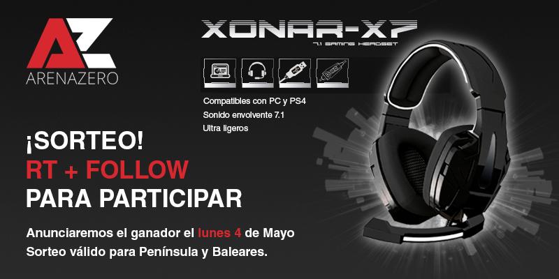 Arenazeronet's tweet photo. ¡RT + Follow, podrás llevarte estos auriculares Xonar X7 7.1 de @_BG_Gaming!  #SorteoAZBG http://t.co/324ZiIvjK6
