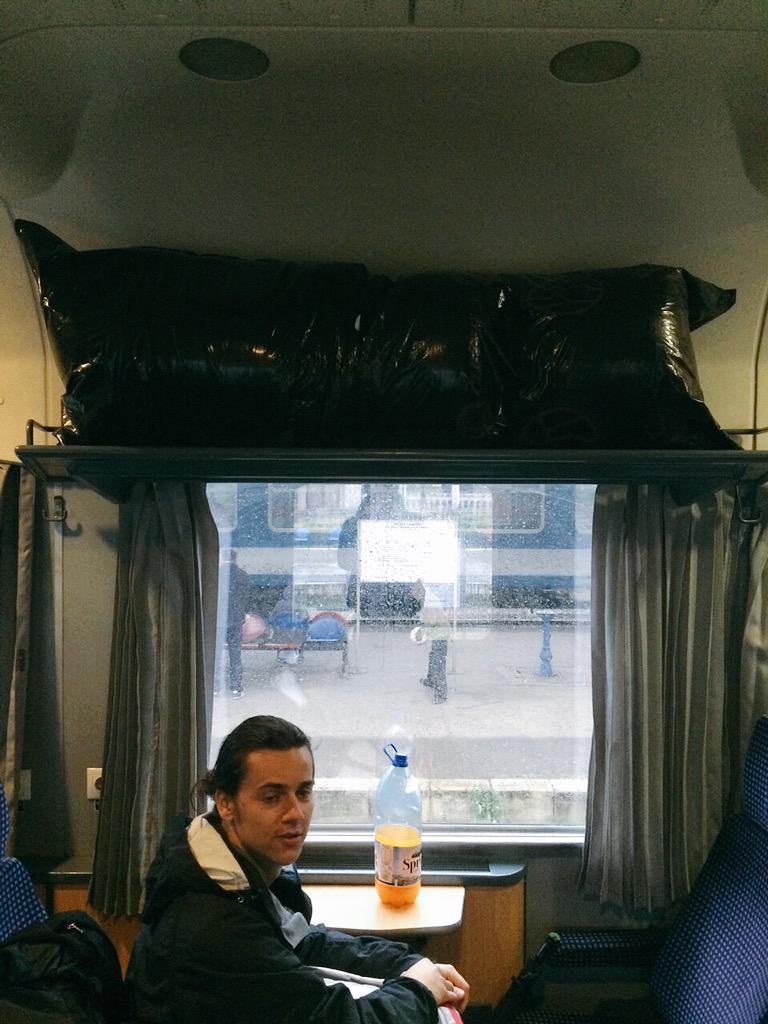 hereandbear's tweet photo. Off to #bucharest. Guess where's #Apollo. #leaving #brasov http://t.co/Wqn5jqeOsE