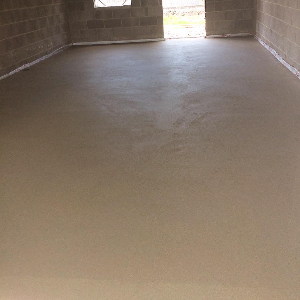 3 of these today, insulation and screed #screeding