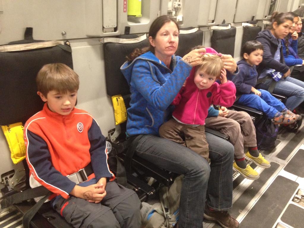 'Mixed feelings': Canadians board #Canada cargo plane on evacuation from #NepalQuake #CBC