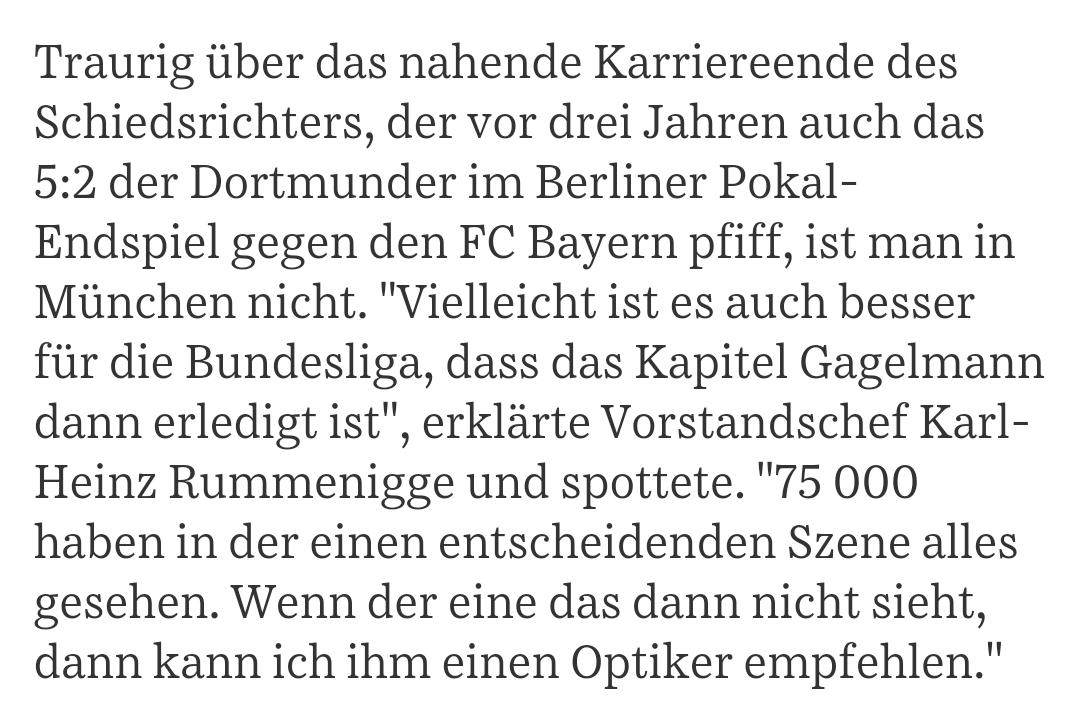 Baumwollhose's tweet photo. Karl-Heinz #Rummenigge über #Schiedsrichter. Links: Bayern gewann. Rechts: Bayern verlor. (via @HanVolo) http://t.co/HnT5XwigPy