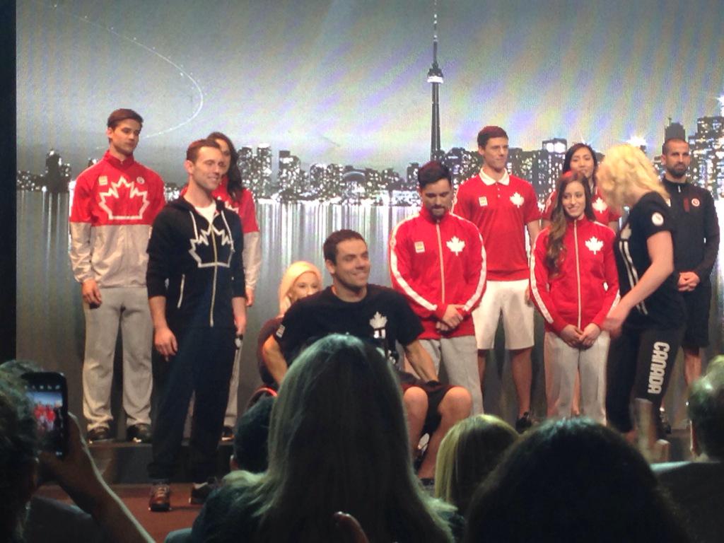 WHOOT! Finally the official #teamcanada <a href="/hudsonsbay/">Hudson's Bay | La Baie d'Hudson</a> apparel for the #hdpabam! #caninspire