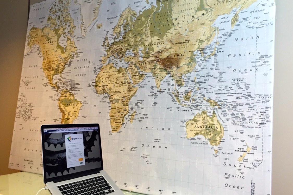 crankwheel's tweet photo. CrankWheel’s market area. First we take Manhattan, then we take Berlin.
#markets #webrtc #webrealtimecommunication http://t.co/aXljOeeUxX
