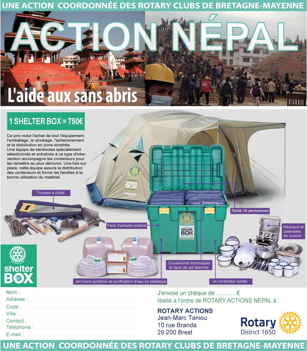 valejam's tweet image. Les Rotary clubs de Bretagne et de Mayenne soutiennent le Nepal en fournissant une aide immédiate aux survivants.