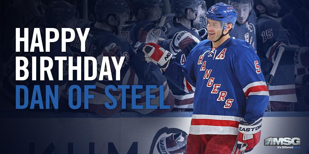 Happy Birthday to Dan Girardi! 