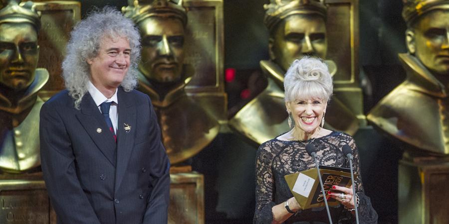 HAPPY BIRTHDAY to Anita Dobson! Here she is presenting at this year\s (photo credit Alastair Muir): 