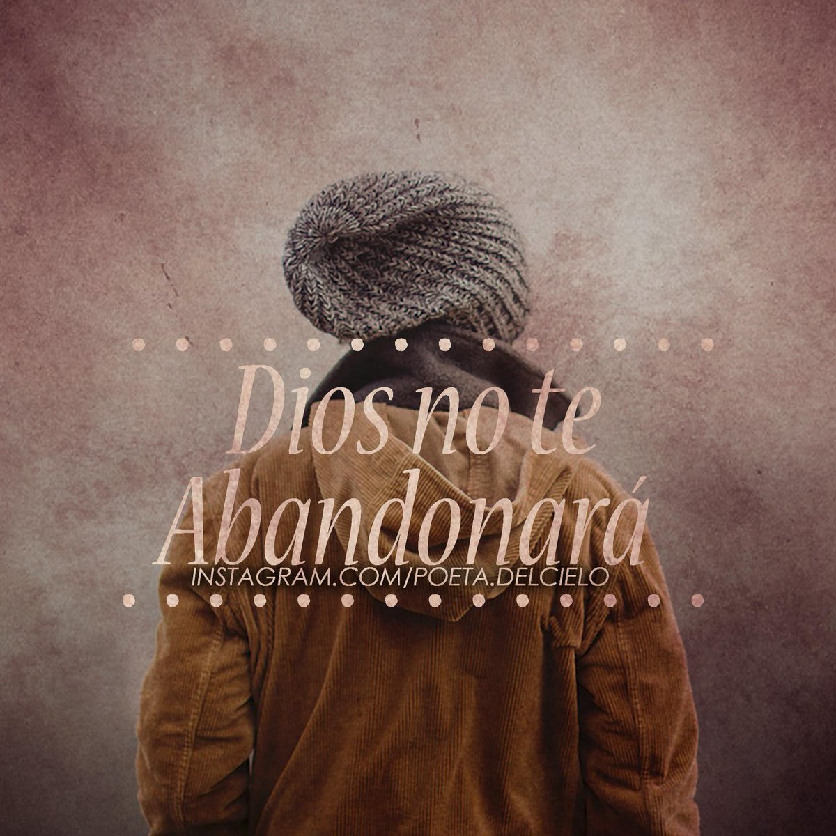 Poetadelciel0's tweet photo. Todo el mundo te puede dar la espalda, pero Dios nunca te abandonará. http://t.co/BfejACOg4u